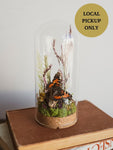 Small Tortoiseshell Butterfly In Cloche, IN22
