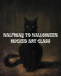 Halfway to Halloween Wicked Art Class, CE503