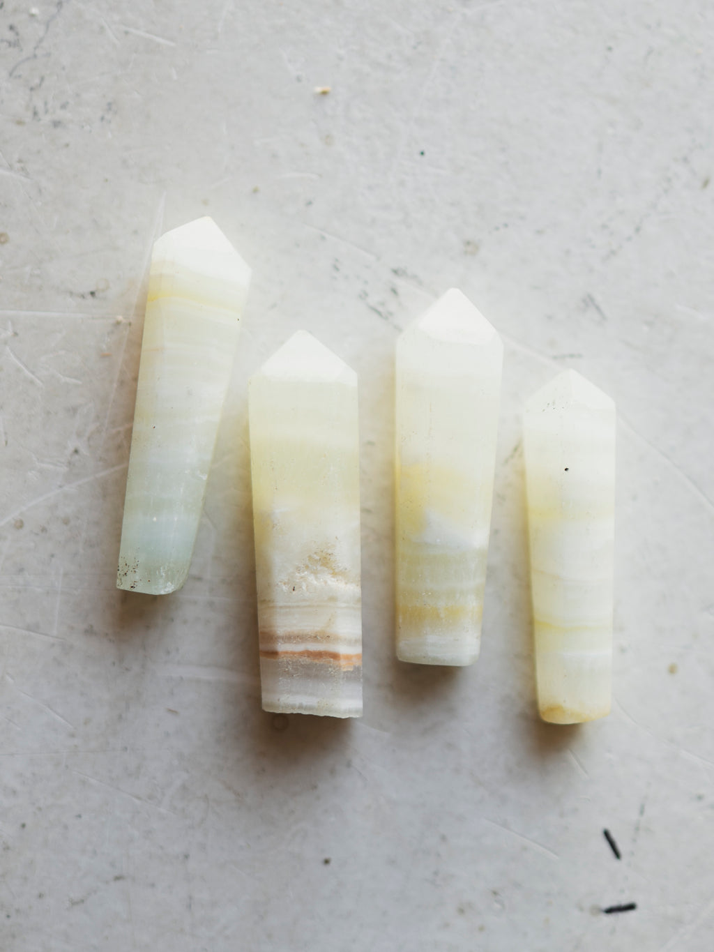 2" Yellow Calcite Point, RM14