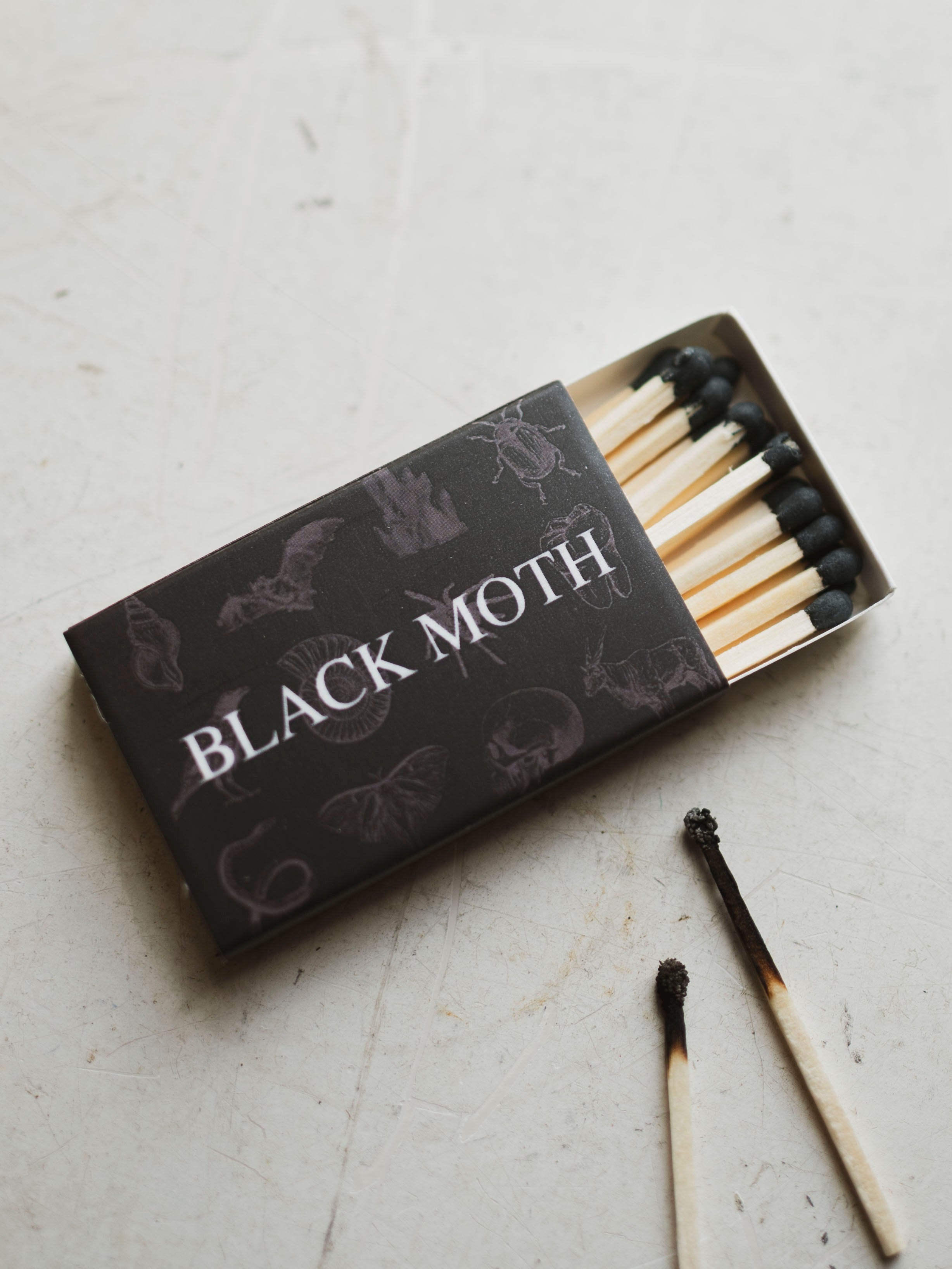 Black Moth Mini Matchbox, HD1207