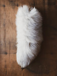 White Fox Tail Keychain, CA88