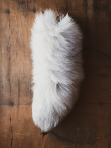 White Fox Tail Keychain, CA88