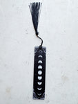 Acrylic Black Moon Phase Bookmark, ST24