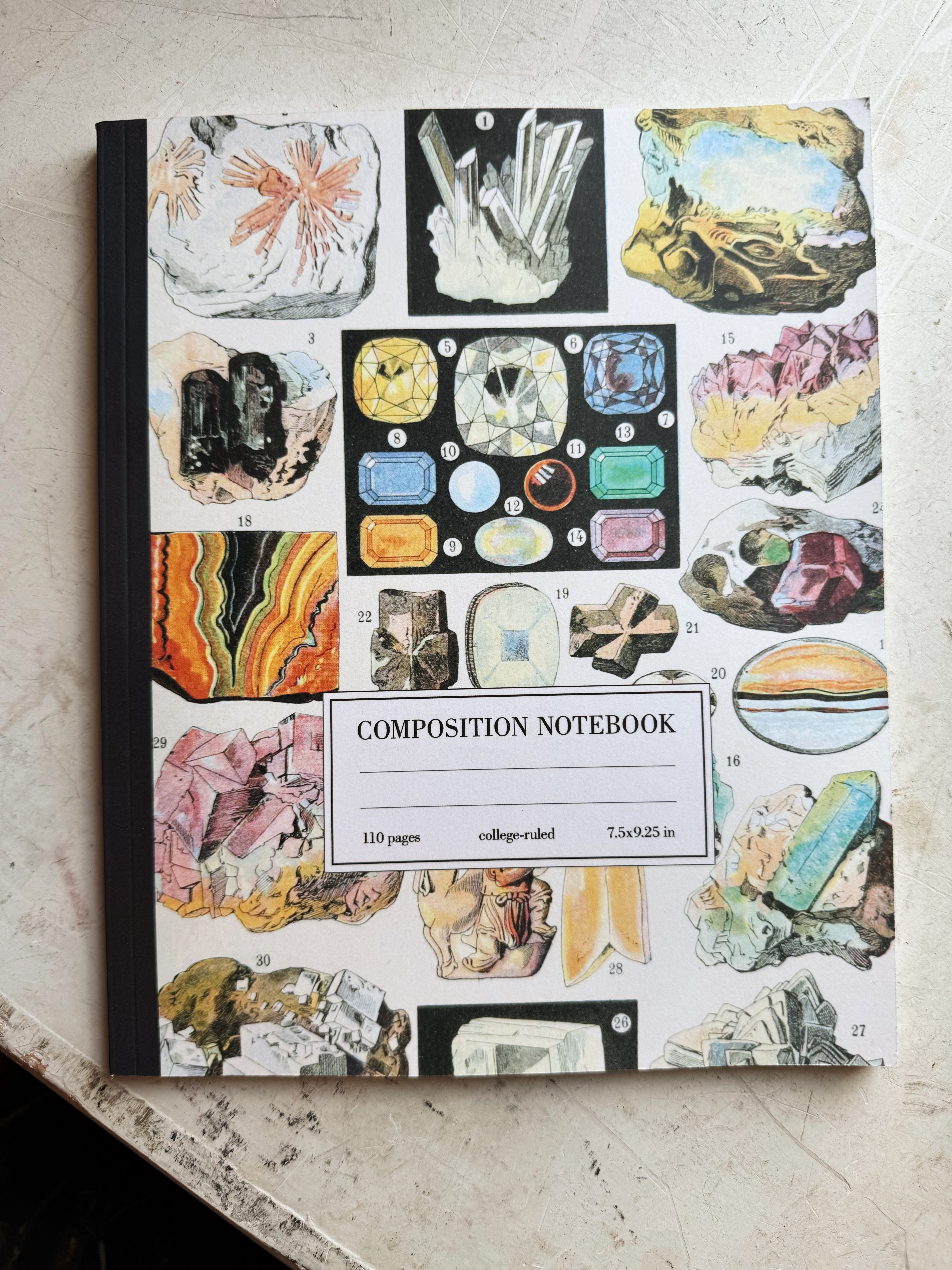 Mineral Composition Notebook, ST089
