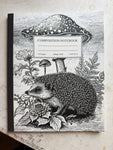 Black and White Hedgehog Composition Notebook, ST045