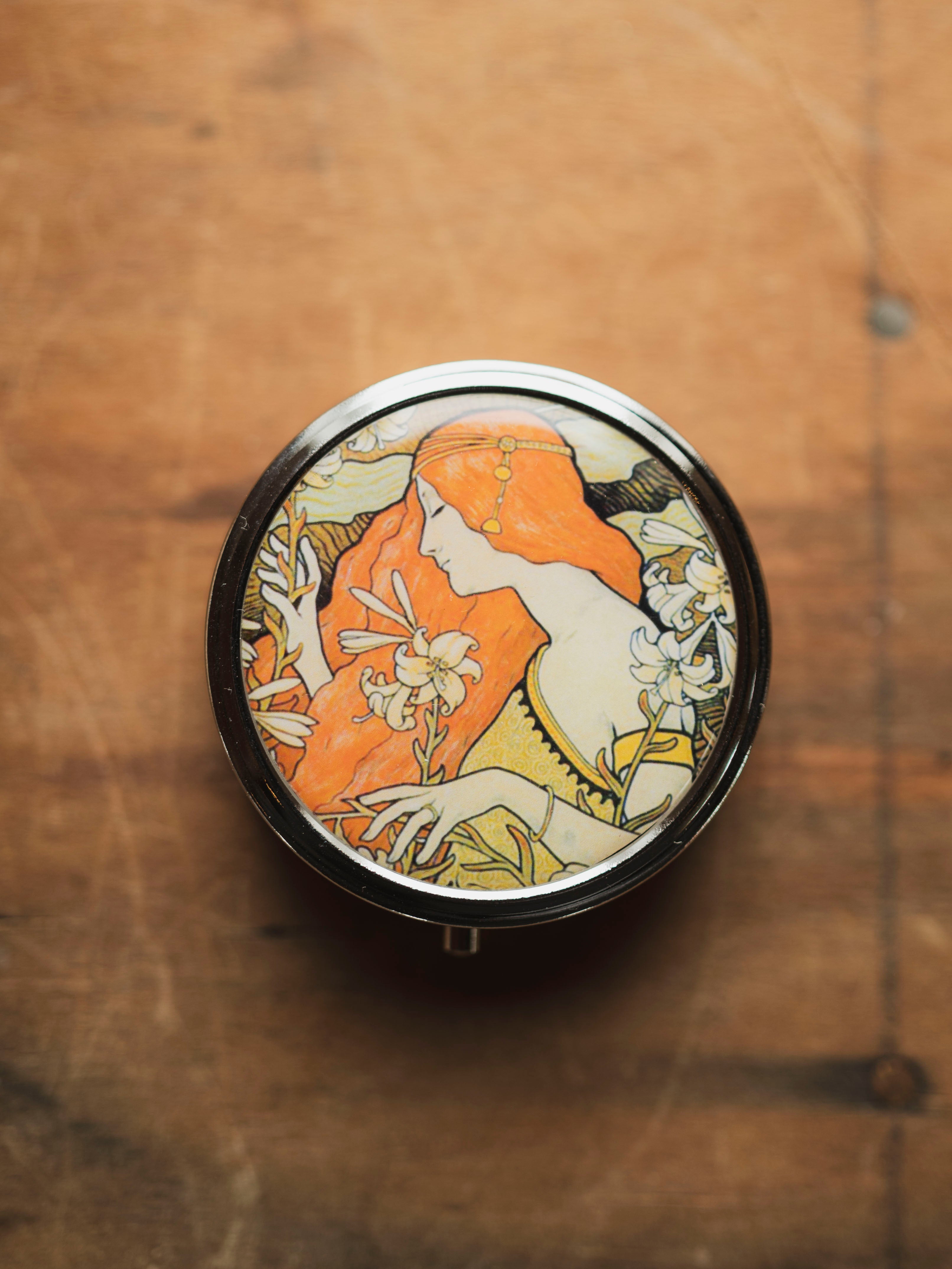 Silver Pill Box, HD492