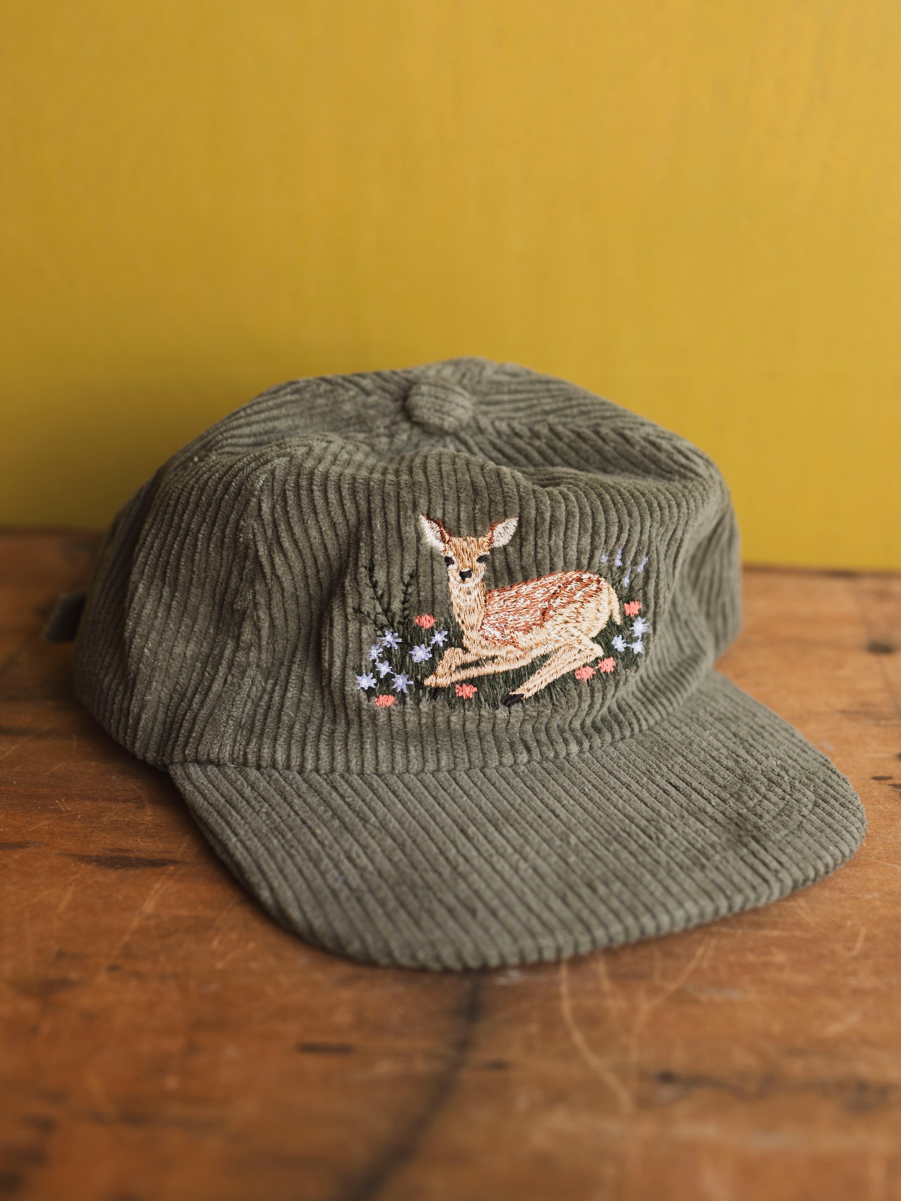 Fawn Corduroy Hat, CA1463