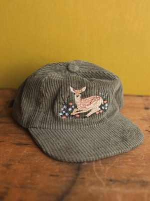 Fawn Corduroy Hat, CA1463