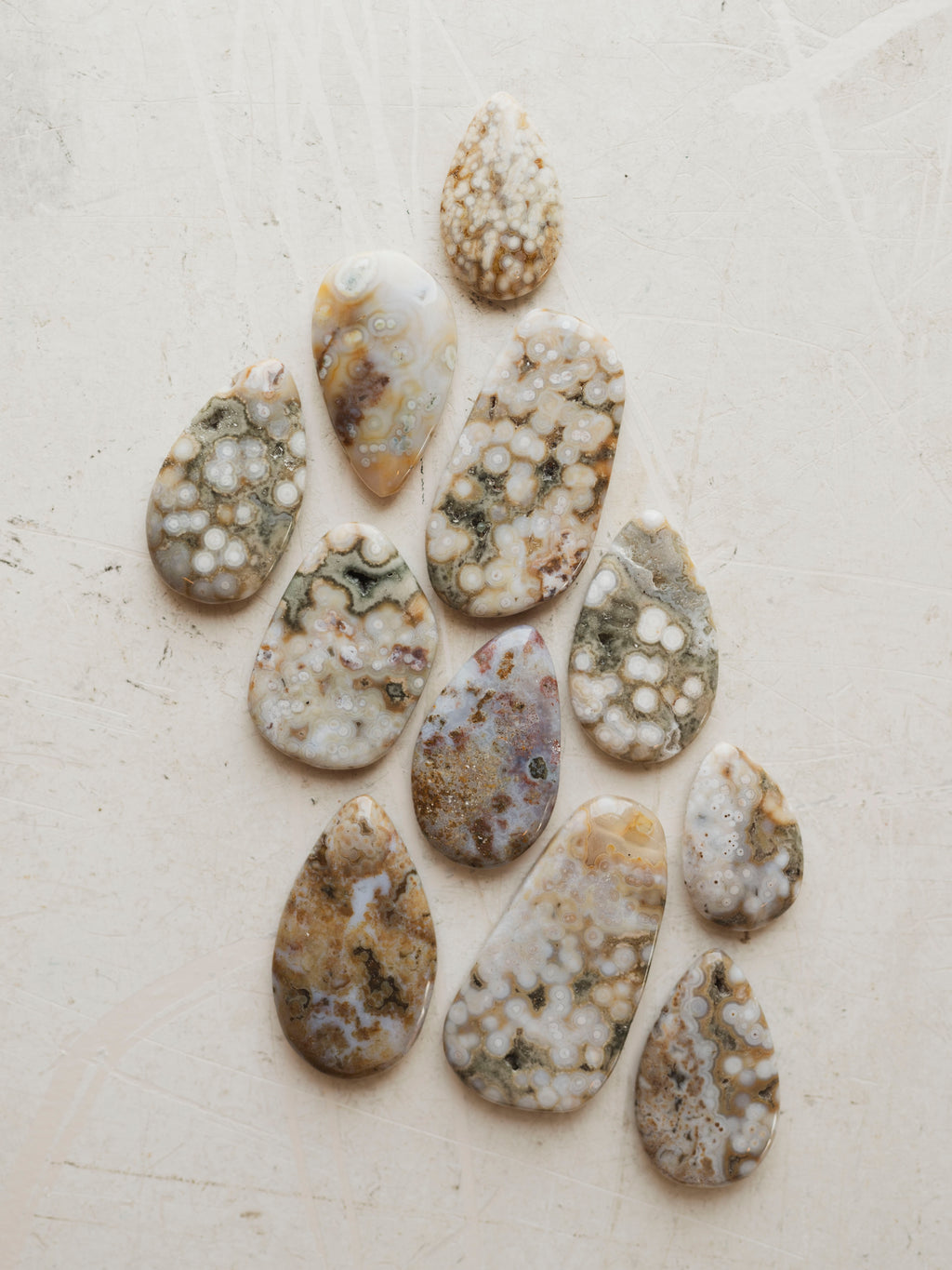 Polished Ocean Jasper Cabochon, RM2045