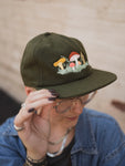 Mushroom Wool Hat, CA1462