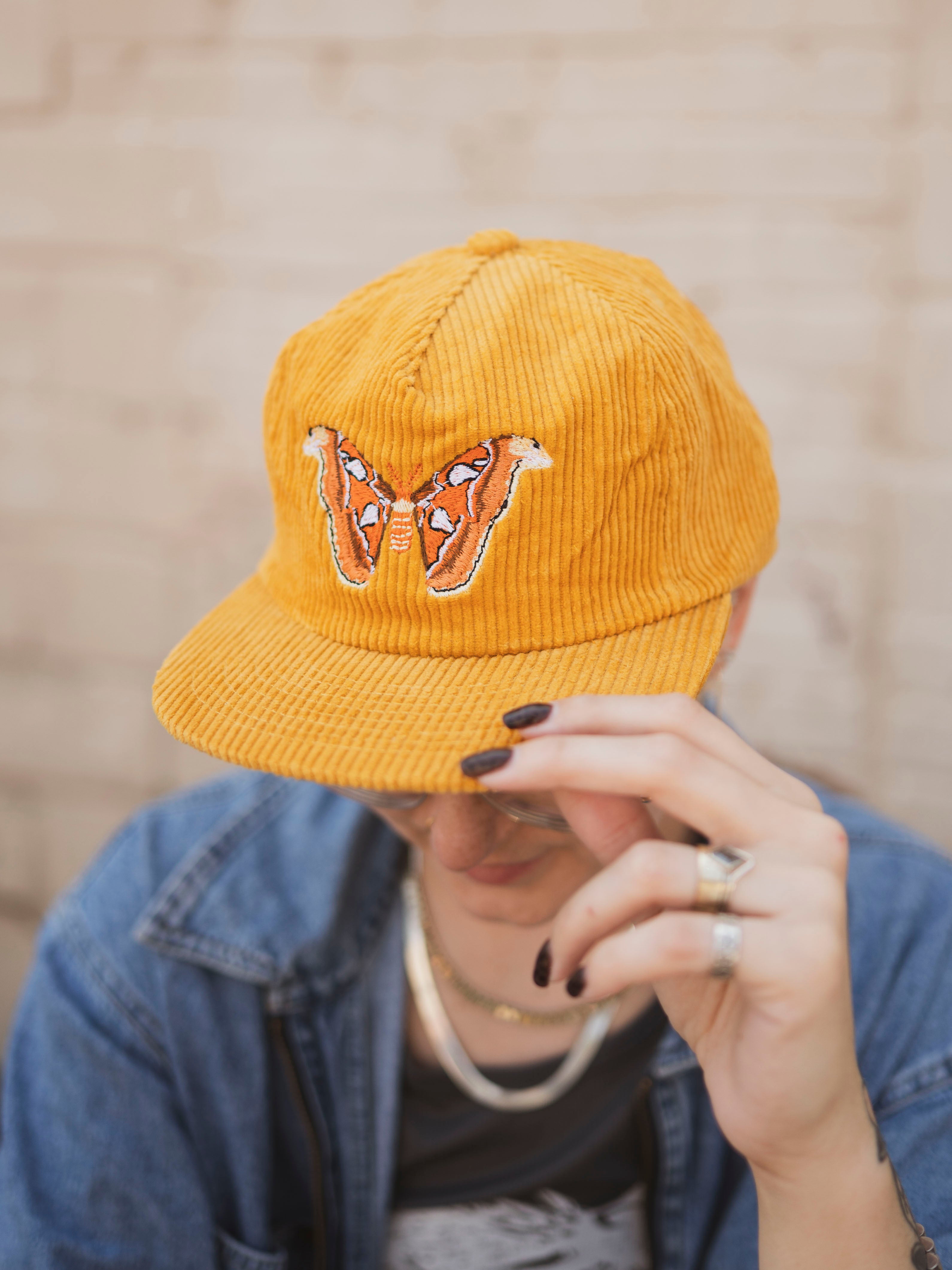 Atlas Moth Corduroy Hat, CA1461