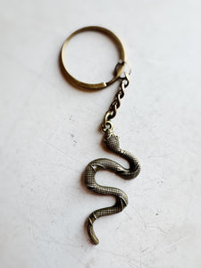 Brass Snake Keychain, CA749