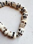 Real Buffalo Bone Skull Bracelet, CA030