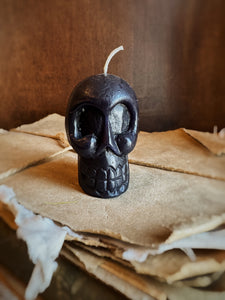 2.25" Human Skull Candle, HD1544