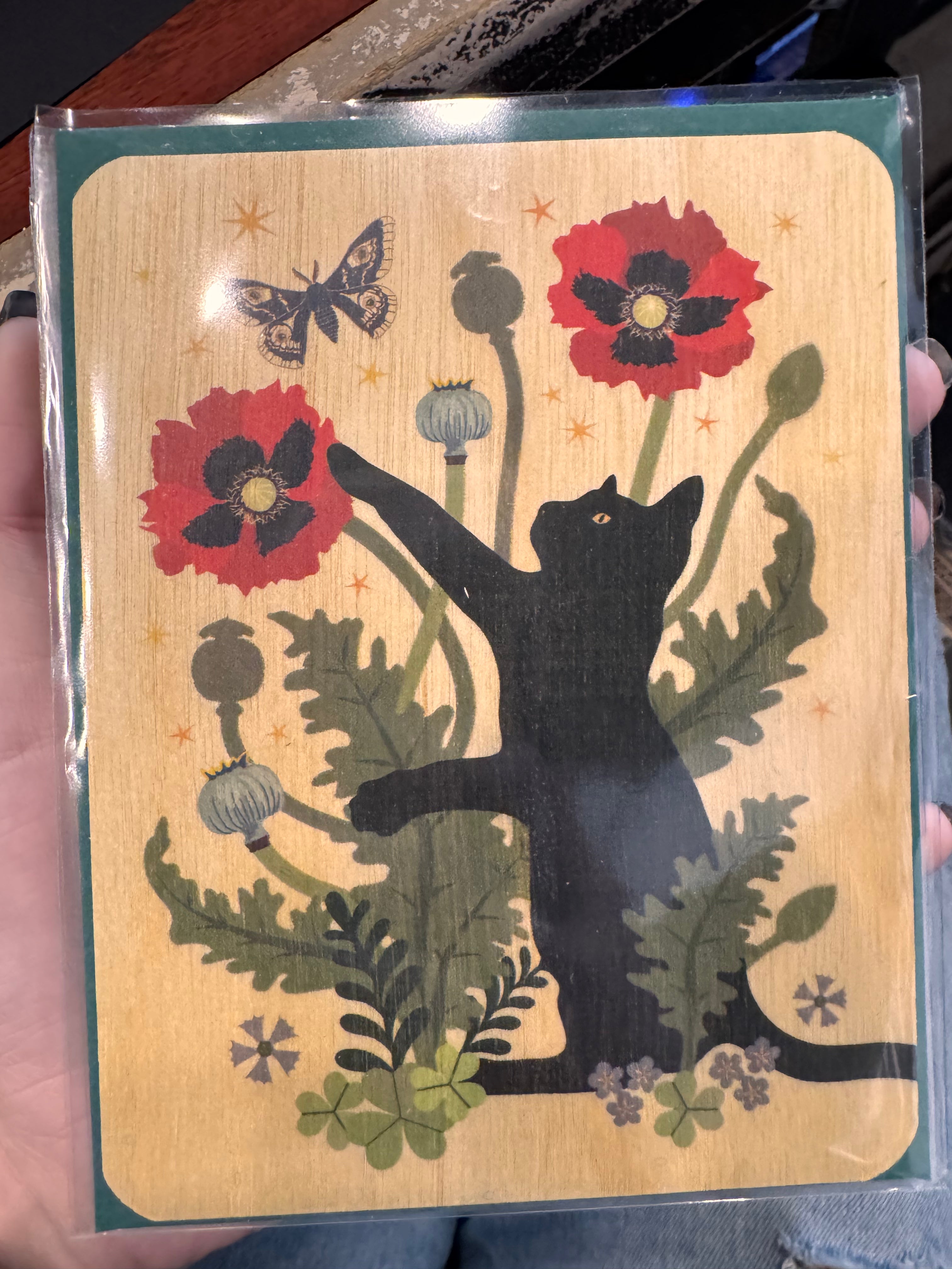 Wood Greeting Card, ST231