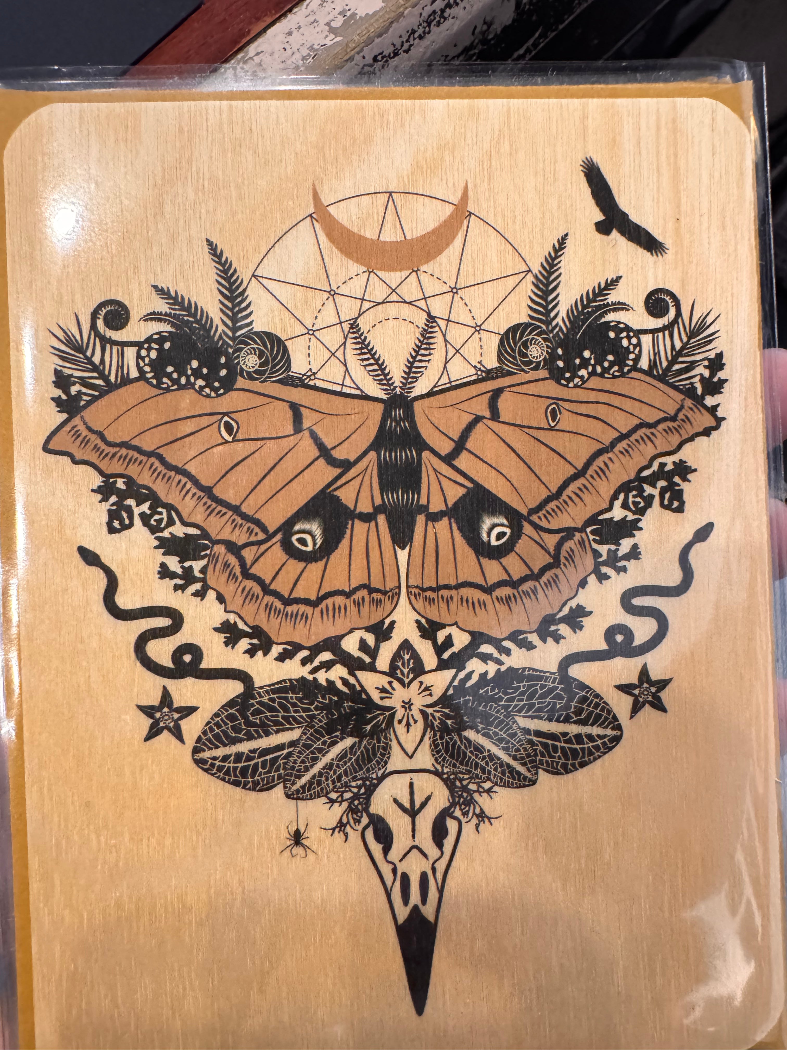 Wood Greeting Card, ST231