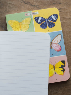 Lined Paper Mini Papillons Notebook, ST0102
