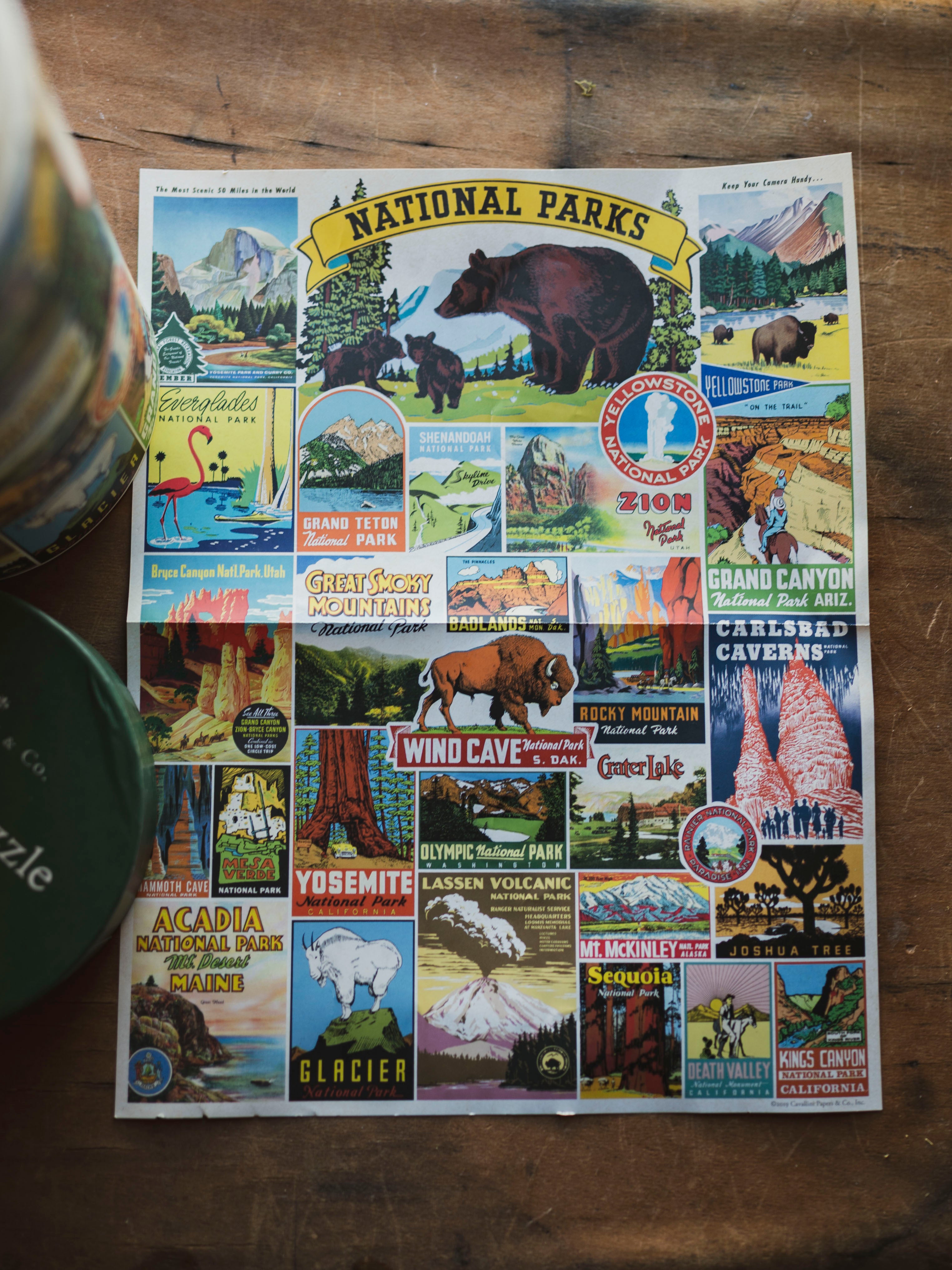 National Parks Puzzle, HD803