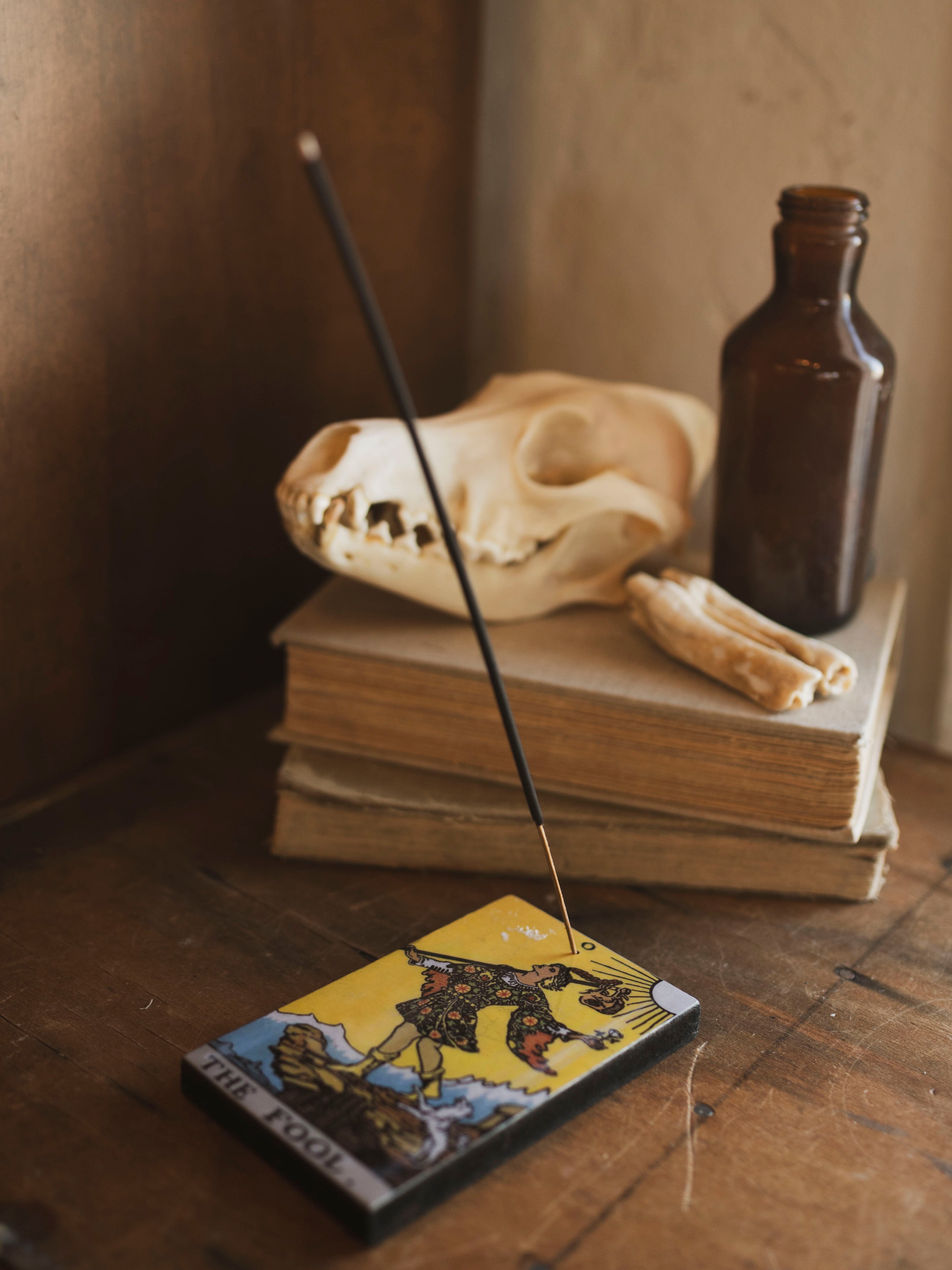 The Fool Tarot Incense Holder, HD65