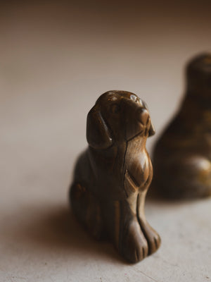 2" Carved Crystal Dog, RM1553