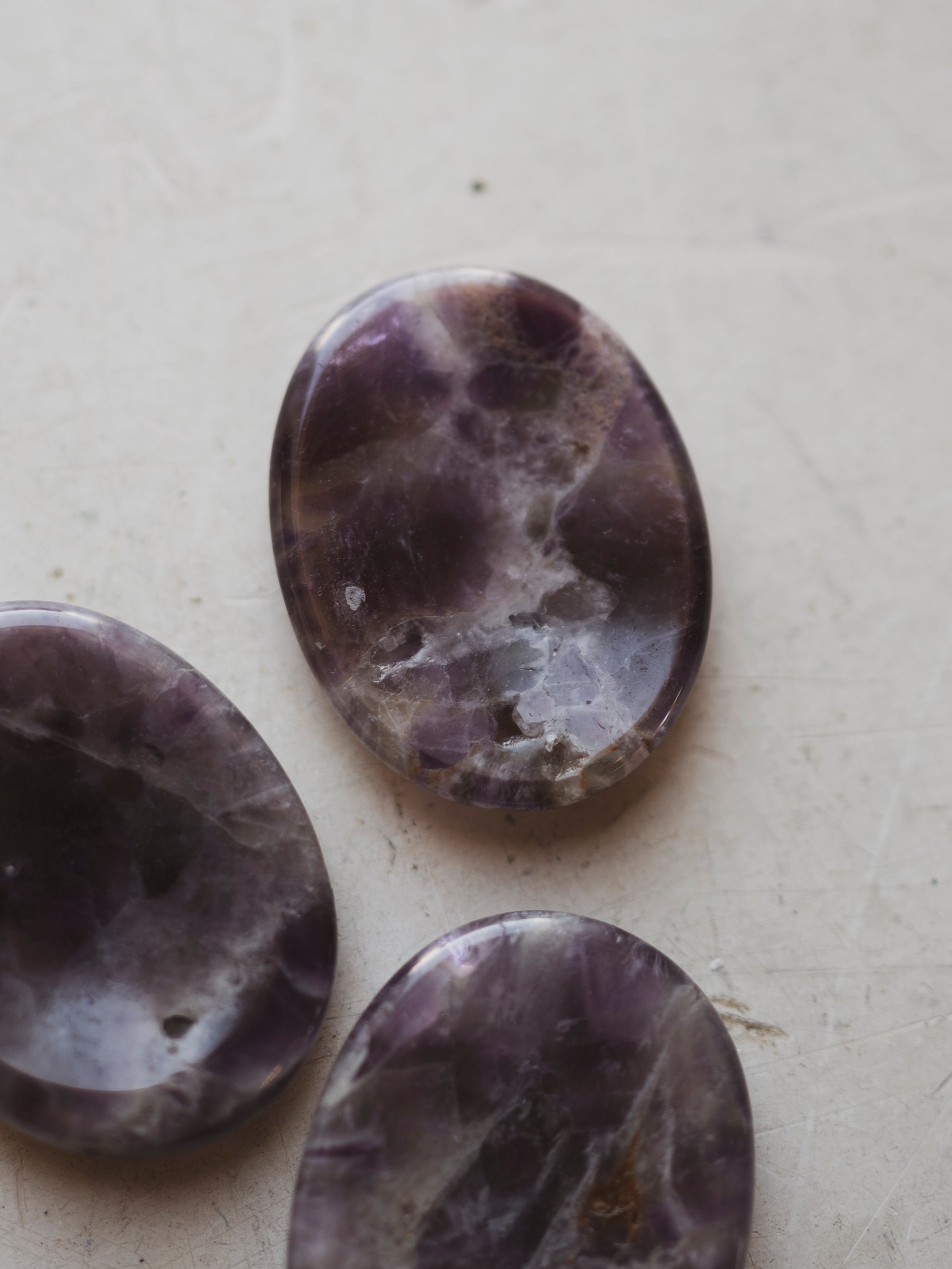 1.75" Amethyst Worry Stone, RM1515