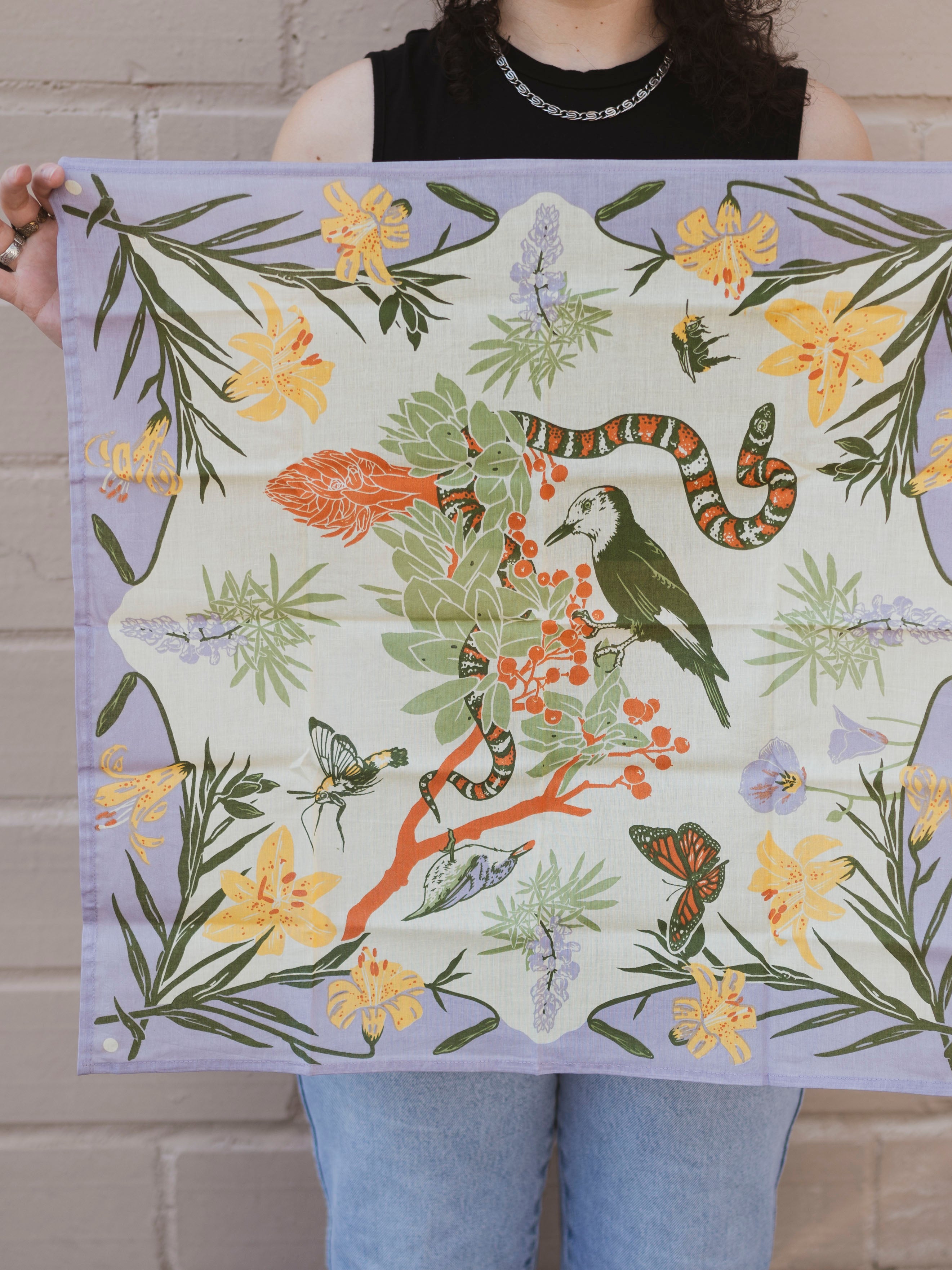 Mustard Beetle Bandana, CA1216