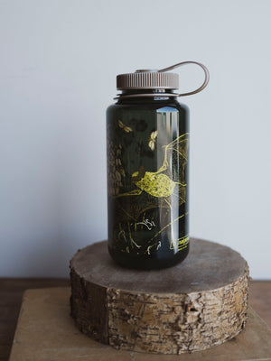 Bat and Lizard 32oz Water Bottle, HD272