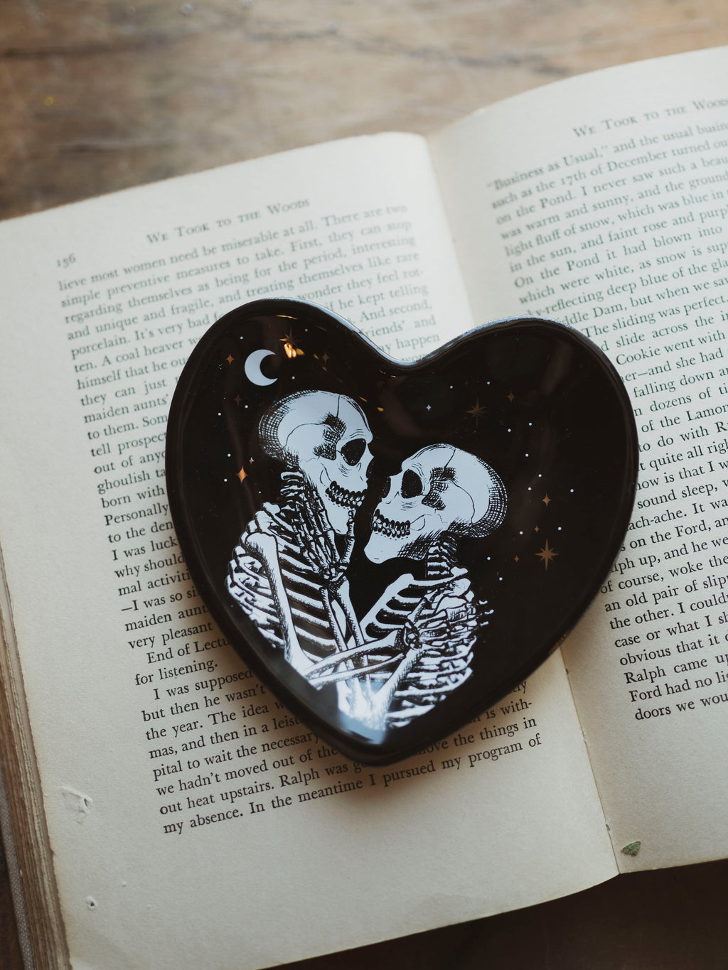 4.75" Skeleton Trinket Dish, HD178
