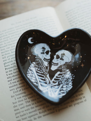 4.75" Skeleton Trinket Dish, HD178