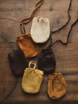 3" Leather Medicine Bag, CA040