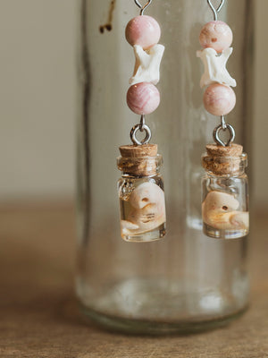 Jarred Replica Wet Specimen Earrings, CA230