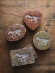 Soapstone Horse Symbol Box, RM1601