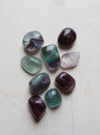 .5-1" Polished Rainbow Fluorite, RM1627