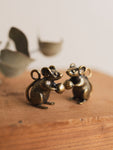 1.25" Brass Mouse with Nut, HD133