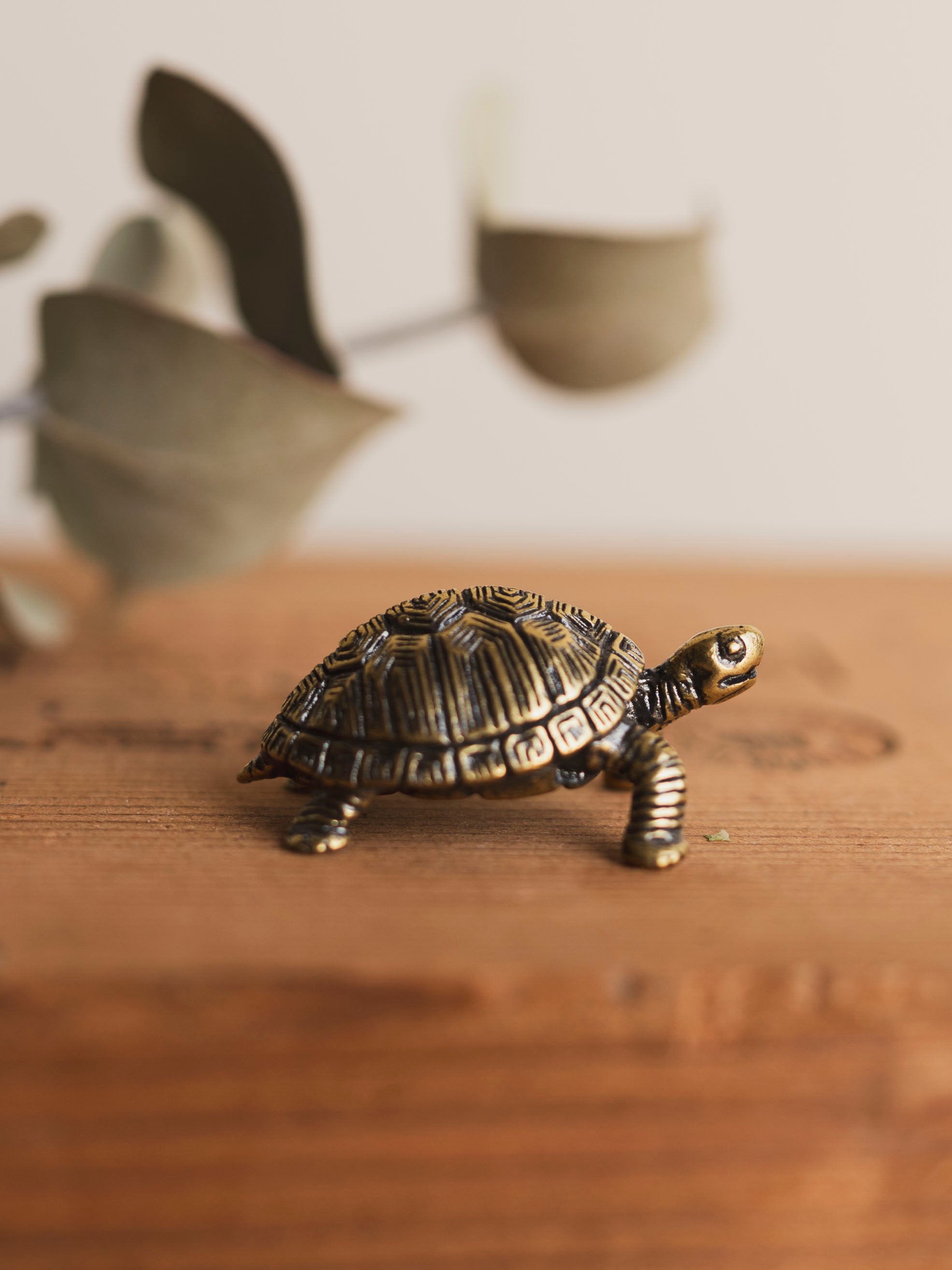 1.75" Brass Turtle Figurine, HD122