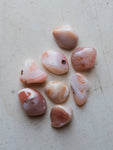 .75-1.5" Polished Pink Apricot Banded Agate, RM012