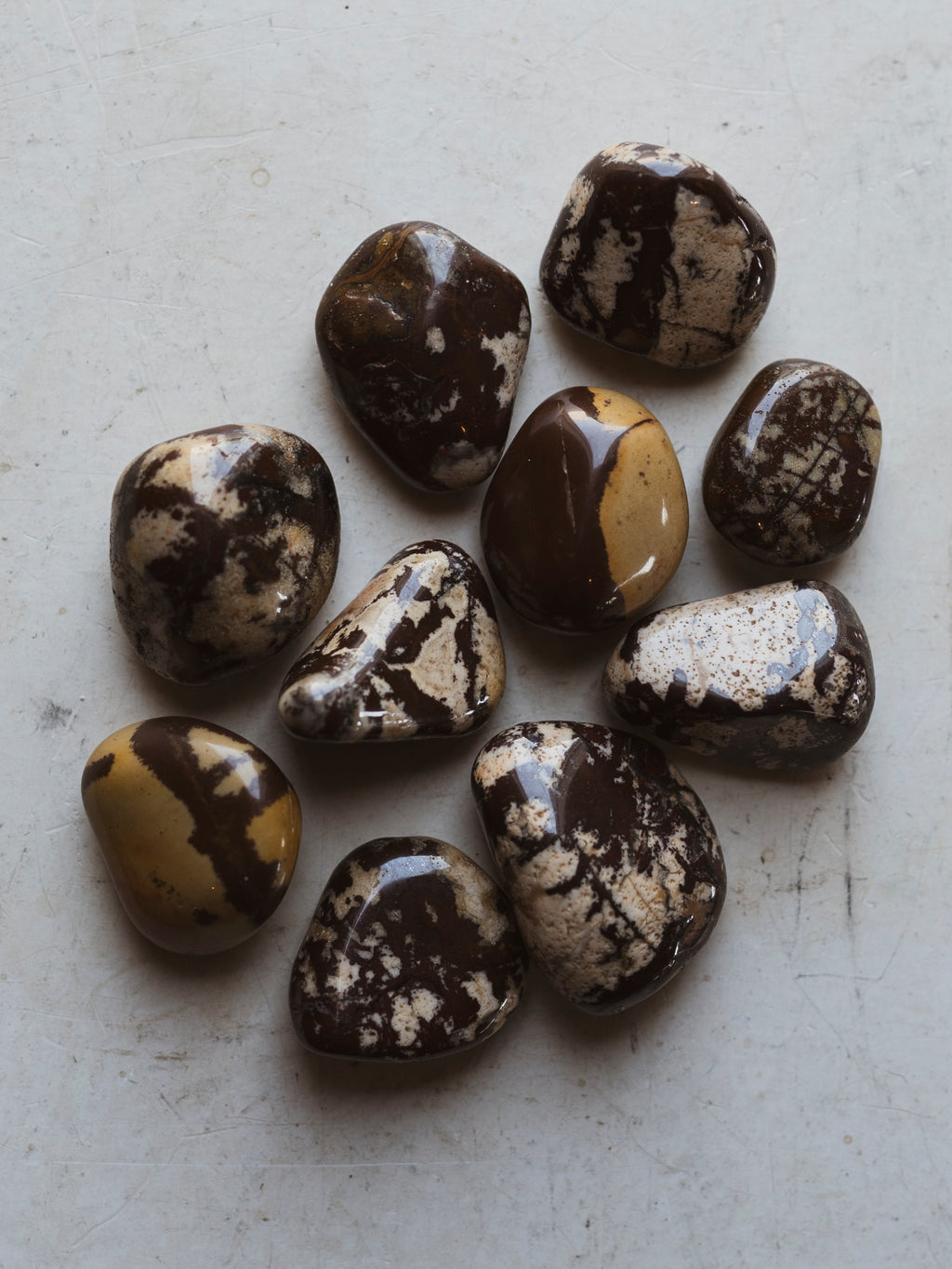 1-1.5" Polished Nguni Jasper, RM1619