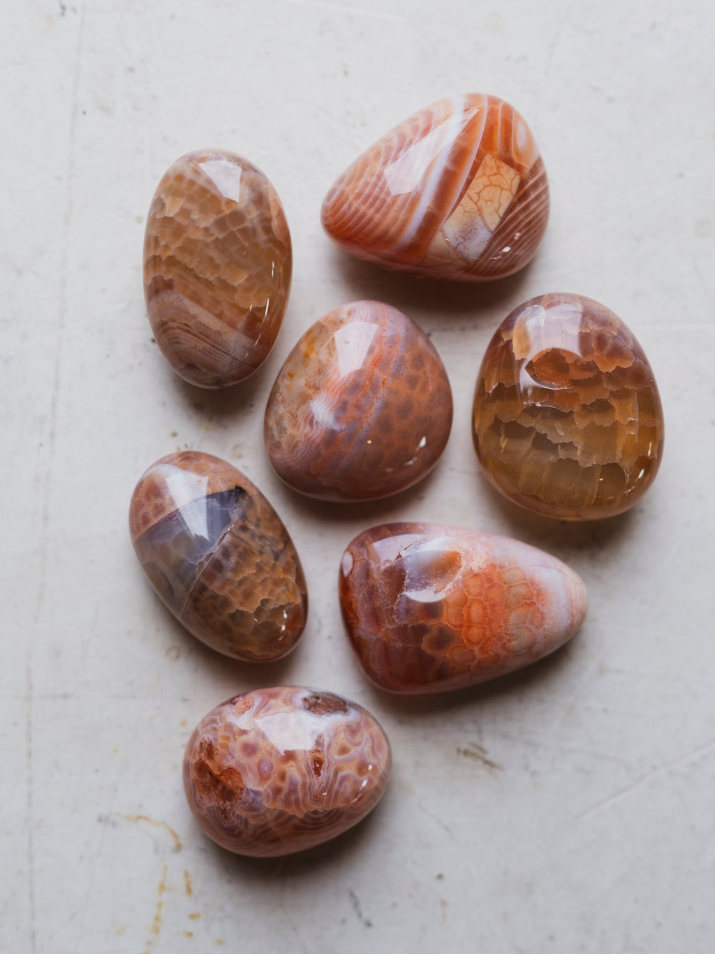 1-1.25" Polished Fire Agate, RM1641