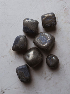 .5-1" Polished Pyrite, RM1658