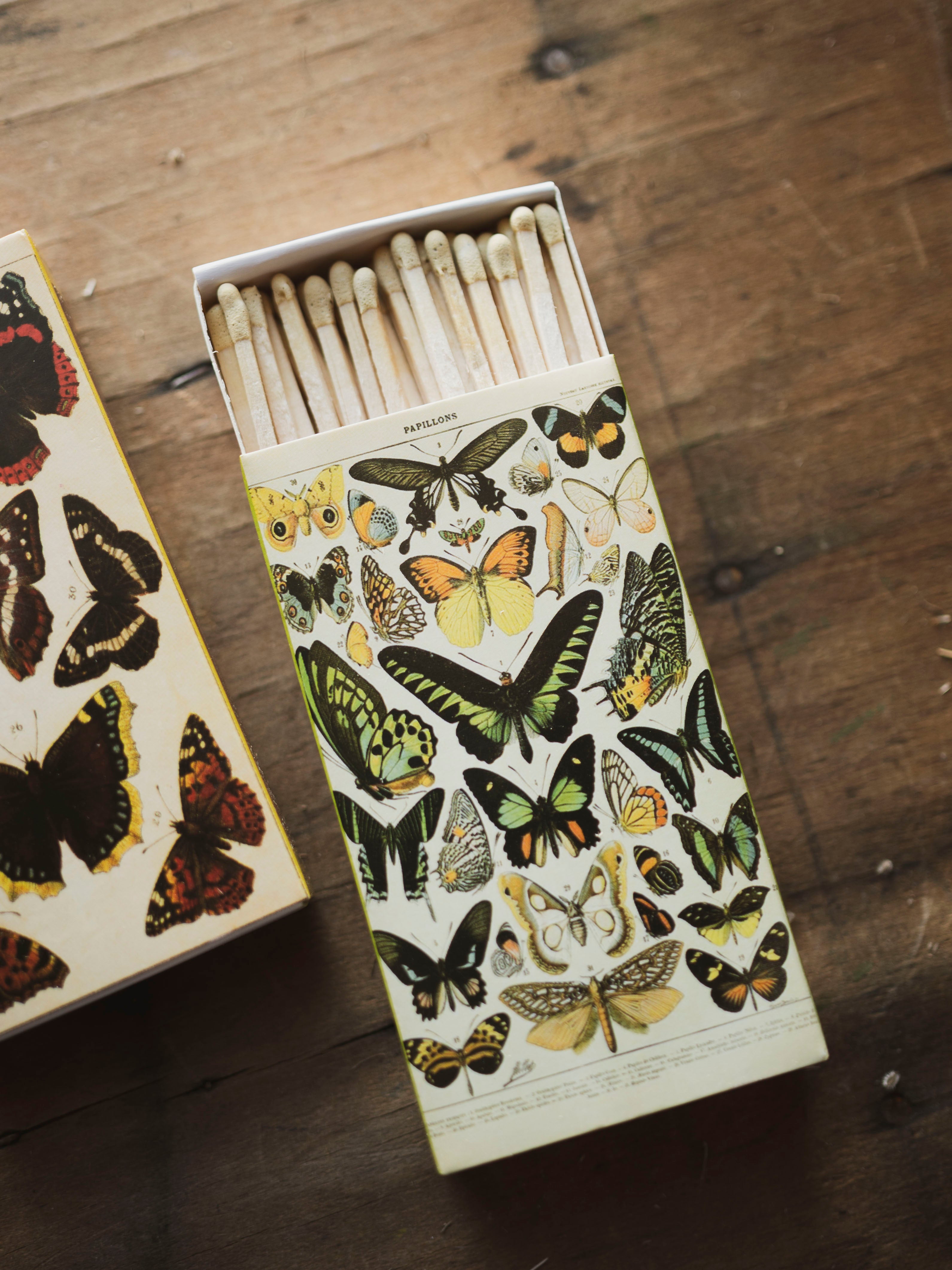 Assorted Butterfly Large Matchbox, HD139