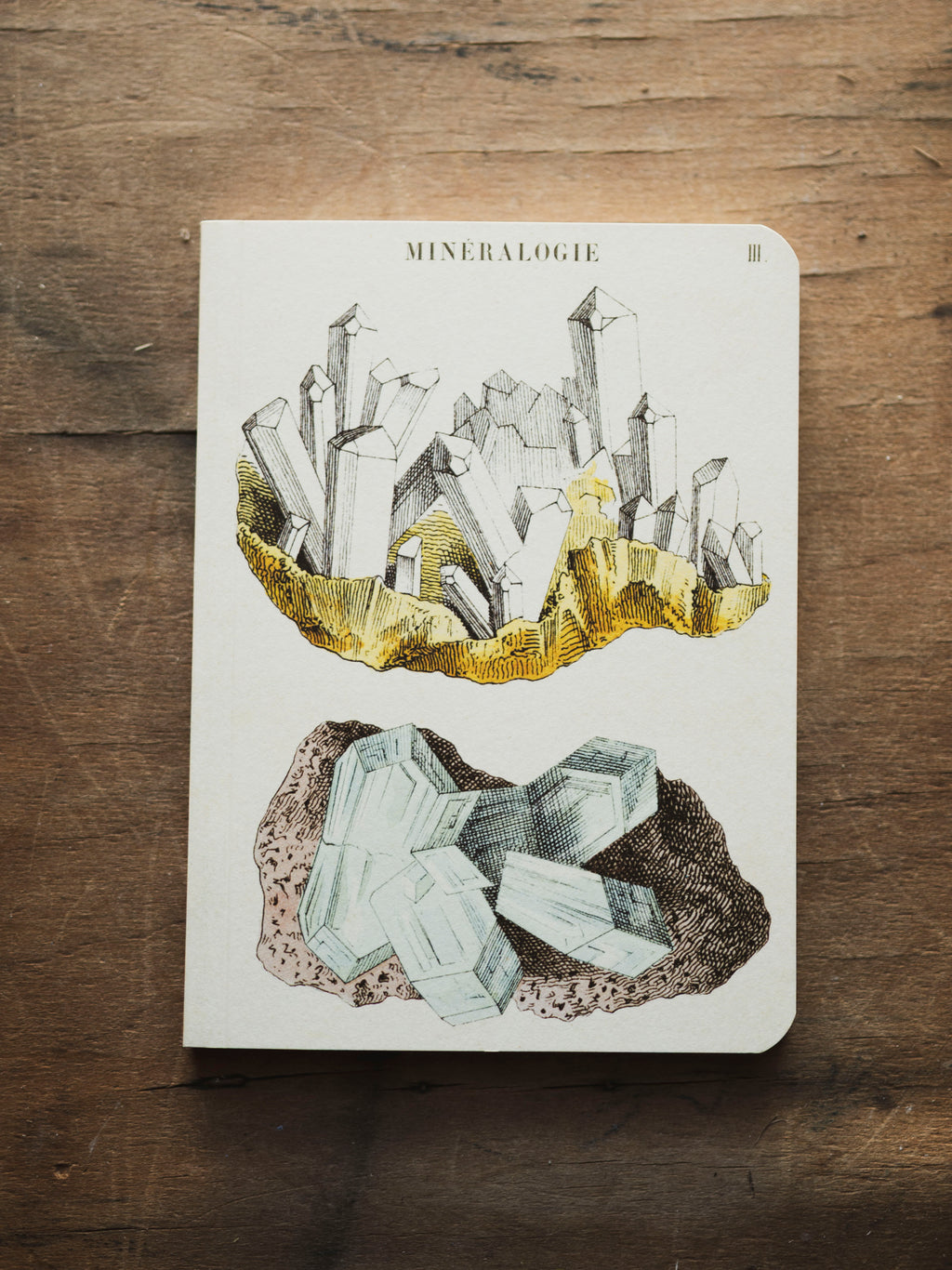 Graph Paper Mini Mineralogie Notebook, ST0106