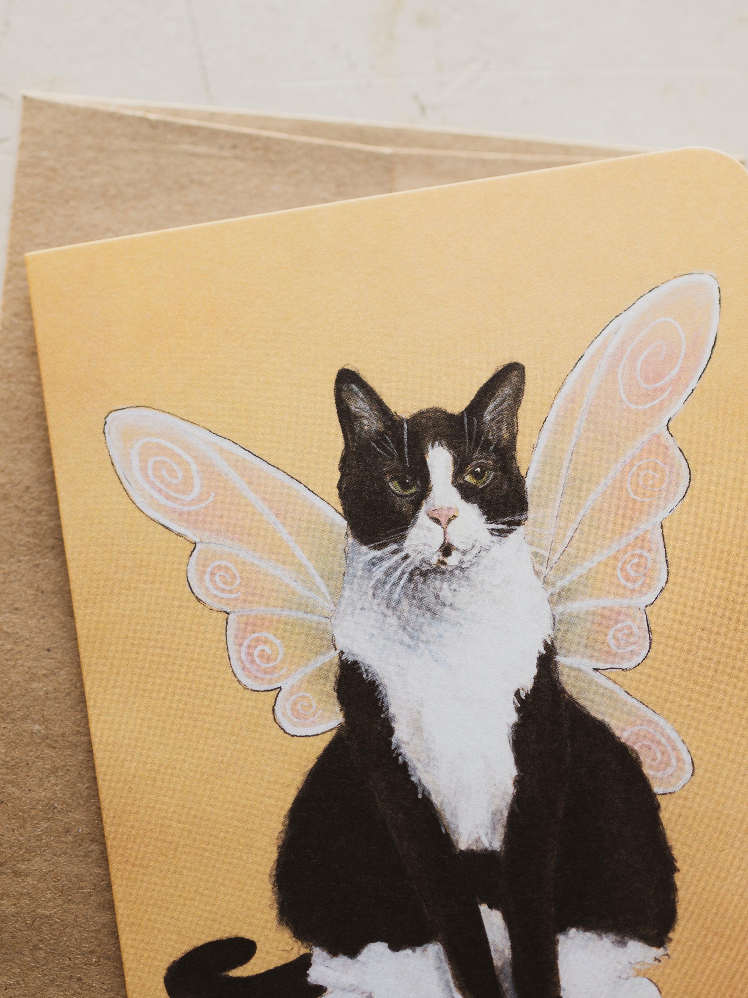 Fairy Cat Greeting Card, ST181