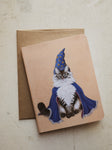 Wizard Cat Greeting Card, ST175