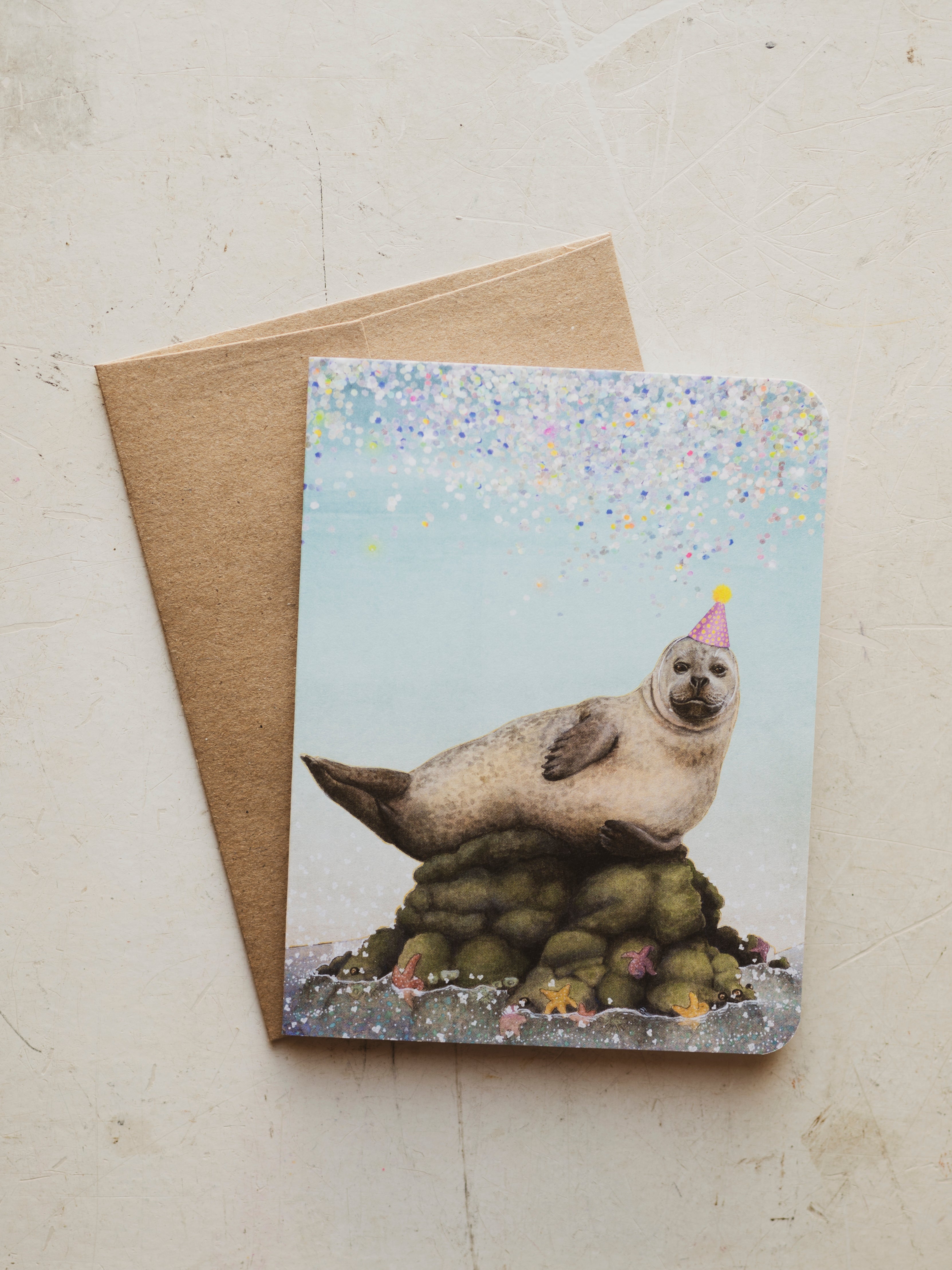 Birthday Seal Greeting Card, ST182