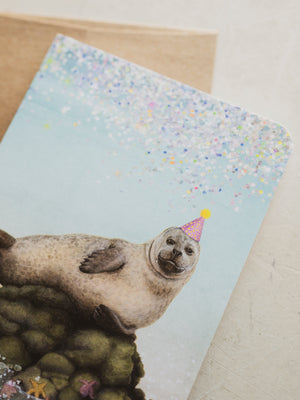 Birthday Seal Greeting Card, ST182