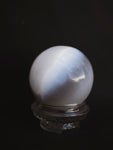 4.75" White Selenite Sphere, RM1733