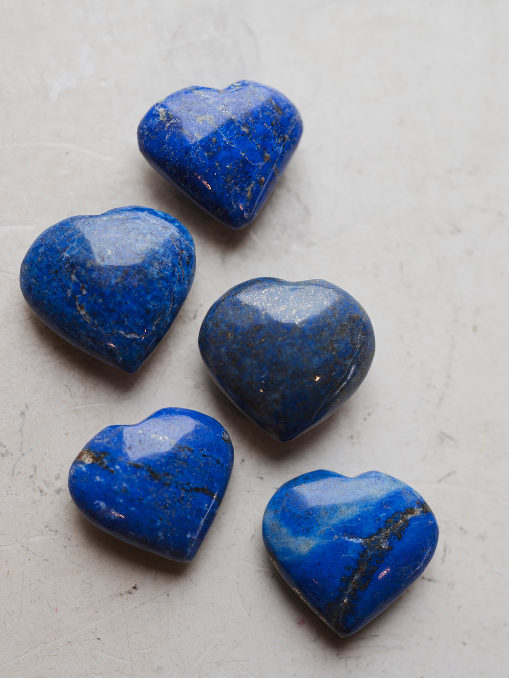 1.25" Carved Lapis Lazuli Heart, RM605