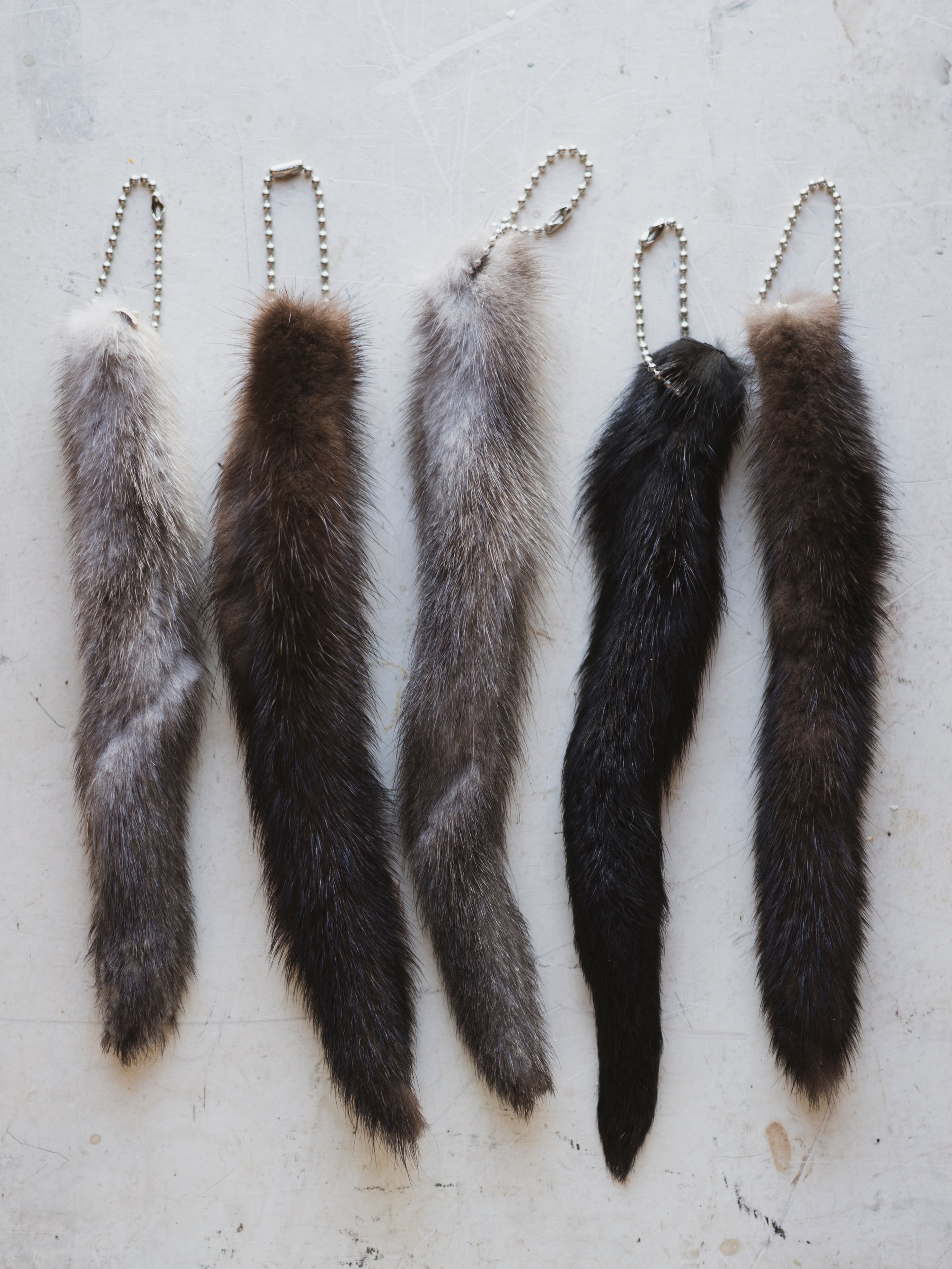 Mink Tail Keychain, PS598