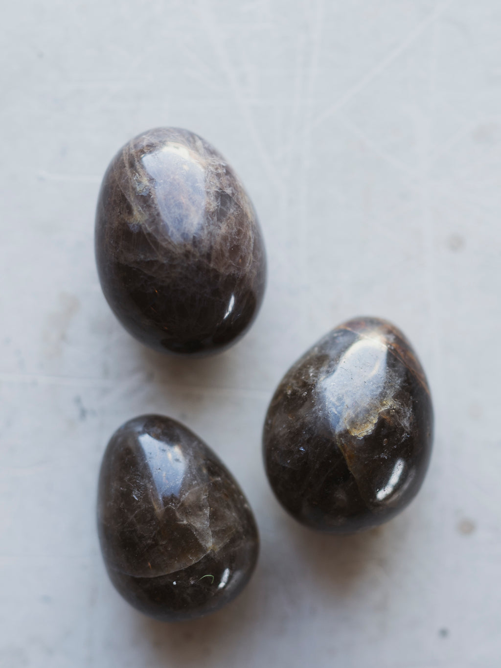 1.25" Black Moonstone Egg, RM1769