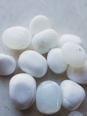 .5-1" Polished White Jade, RM972